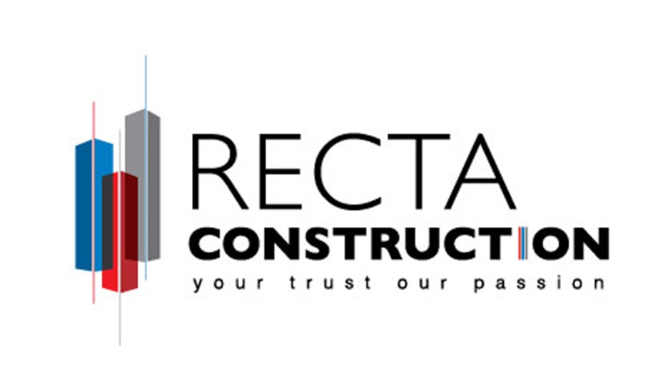 Recta Construction Company Logo Recta Construction Logo